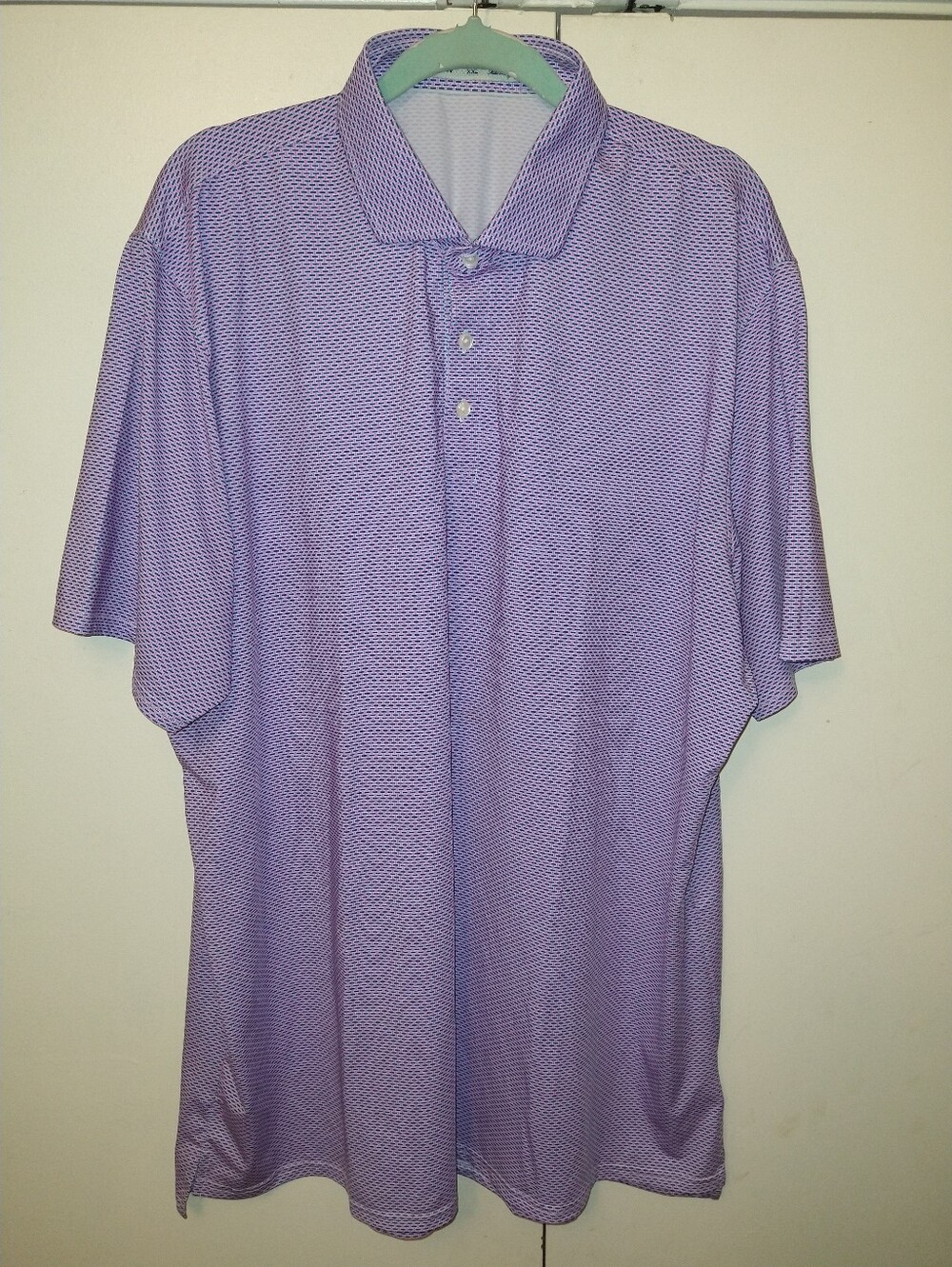 Holderness & Bourne The Davis Tailored Fit Regent/Oxford Polo Shirt Men's sz XXL